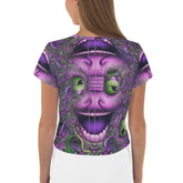Spectral Symphony All-Over Print Crop Tee - Beyond T-shirts